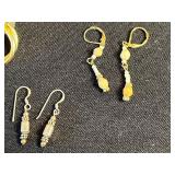 Assorted Gold-Tone Jewelry - Earrings