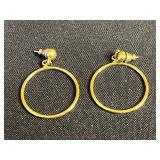 Assorted Gold-Tone Jewelry - Earrings
