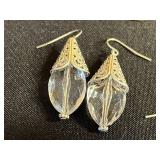 Costume Earrings Assortment - Pearl Drops, Glass & Bead Drops