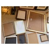 Picture Frames - Assorted Collection of Various Sizes & Finishes