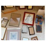 Picture Frames - Assorted Collection of Various Sizes & Finishes