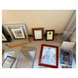 Picture Frames - Assorted Collection of Various Sizes & Finishes