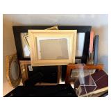 Picture Frames - Assorted Collection of Various Sizes & Finishes