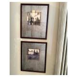 J. Wilens Framed Landscape Prints - Set of 2 - Signed