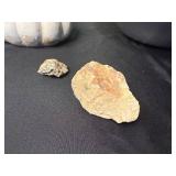 White Ceramic Pumpkin with Glass Stem, Glazed Plate & Floral Vases - Mantel Decor Set