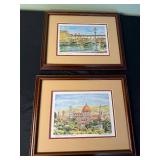 Florence Cityscape Framed Prints - Ponte Vecchio