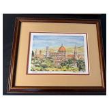 Florence Cityscape Framed Prints - Ponte Vecchio