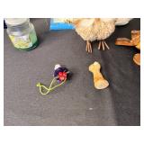 Owl Figurine & Holiday Trinkets - Snow Globes, Birdhouse, Candles & More