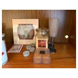 VTG Assorted Holiday Decor & Trinkets - Ceramic Owls, Shell Bowl, Pumpkin, Bunny