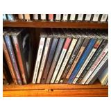 Wooden CD Storage Cabinet with Doors - Holds 60+ CDs, Includes CD Holder - ALLInc