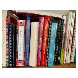 Collected Recipes Cookbook & Assorted Cookbooks on Shelf - 200 Salads & More