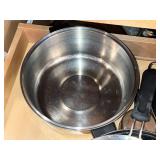Stainless Steel Cookware Set with Glass Lids - Pots & Pans