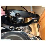 Cookware Set - Assorted Pots & Pans with Glass Lids, Stainless Steel & Nonstick