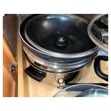 Cookware Set - Assorted Pots & Pans with Glass Lids, Stainless Steel & Nonstick
