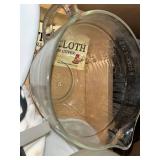 Pyrex Glass Measuring Cups (2) - Pitcher, Floral Covered Dish & Kitchenware Set