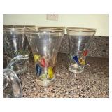 Coca-Cola Glasses - Embossed Script Clear Glassware (Assorted)