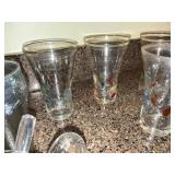 Coca-Cola Glasses - Embossed Script Clear Glassware (Assorted)