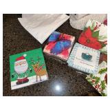 Everlast Hand Forged Aluminum Serving Tray with Handles - Colorful Plates