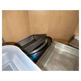 Metal Bakeware Assortment - Cake Pans, Loaf Pans, Pie Pans, Glass Dishes