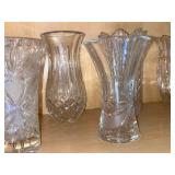 Crystal Glassware - Cut-Crystal Vases