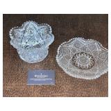 Waterford Crystal Cut-Glass Candy Dishes (Lot of 2)