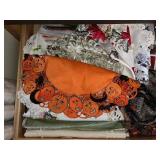 Assorted Vintage Table Linens - Doilies, Lace Runners & Embroidered Napkins