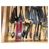 Vintage Silverware Flatware Collection - Forks Spoons Knives Set