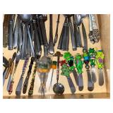 Vintage Silverware Flatware Collection - Forks Spoons Knives Set