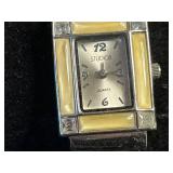 Watches Lot - Timex Indiglo, Embassy by Gruen, Studio Quartz, Folio Diamond