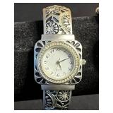 Watches Lot - Timex Indiglo, Embassy by Gruen, Studio Quartz, Folio Diamond