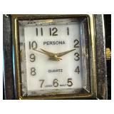 Vintage Watches Lot - Geneva, Folio, Persona & More (Lot of 6)
