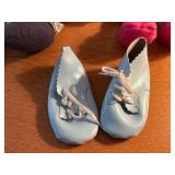 Applause Plush Dolls Set - Vintage Rag Dolls with Light-Blue Booties