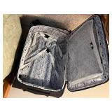 Atlantic Upright Spinner Suitcase - Black, 4-Wheel Luggage