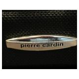 Pierre Cardin Black Rolling Suitcase - Front Exterior Pockets (2 Zippered)
