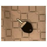 Pierre Cardin Black Carry-On Luggage with Padlock & Keys - Multi-Compartment Travel Case