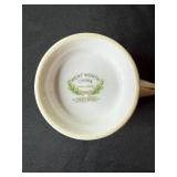 Went Worth China DresRosa - 3pc Porcelain Serving Set: Lidded Sugar Bowl, Creamer & Compote Dish