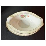 Went Worth China DresRosa - 3pc Porcelain Serving Set: Lidded Sugar Bowl, Creamer & Compote Dish