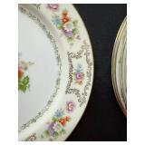Went Worth DresRosa Plates - Floral Bouquet Pattern - Made in Japan