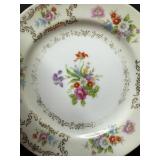 Went Worth China DresRosa 9-Inch Dinner Plates  - Made in Japan