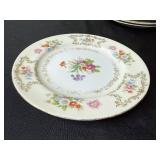 Went Worth China DresRosa 9-Inch Dinner Plates  - Made in Japan