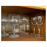 Irish Coffee Glasses with Measuring Marks - Stemware Set