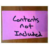 Oak Wood China Cabinet with Glass Doors - 76 in H x 31 in W x 16 in D - contents not inc