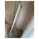 Metal-Frame Floor Mirror - 64 in tall x 13 in wide