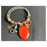 Costume Jewelry Collection - Necklaces, Bracelets, Clip on Pendants & Earrings