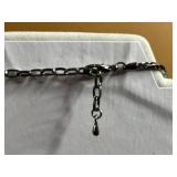 Turquoise, Abstract Gem & Enamel & "Thrive