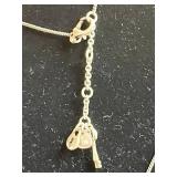 Silver Toned Black Disk Pendant w Assorted Necklace & Pendant Jewelry Lot - Silver & Gold-Tone Beads