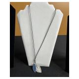 Silver Toned Black Disk Pendant w Assorted Necklace & Pendant Jewelry Lot - Silver & Gold-Tone Beads