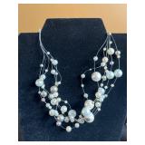 Beaded Necklaces - Pearl-Style White, Colorful Floating Seed Beads, Turquoise & More!!