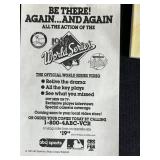 1981 World Series Official Program & Ephemera Set - Tickets, Pins & Vikings Matchbook