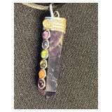 Assorted Necklace Jewelry Collection - w Pendants, Beads & Gem Stones